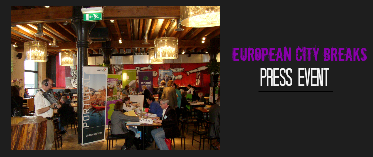 The European City Breaks press even hosted by Baltus Communications travel PR-agency in The Netherlands